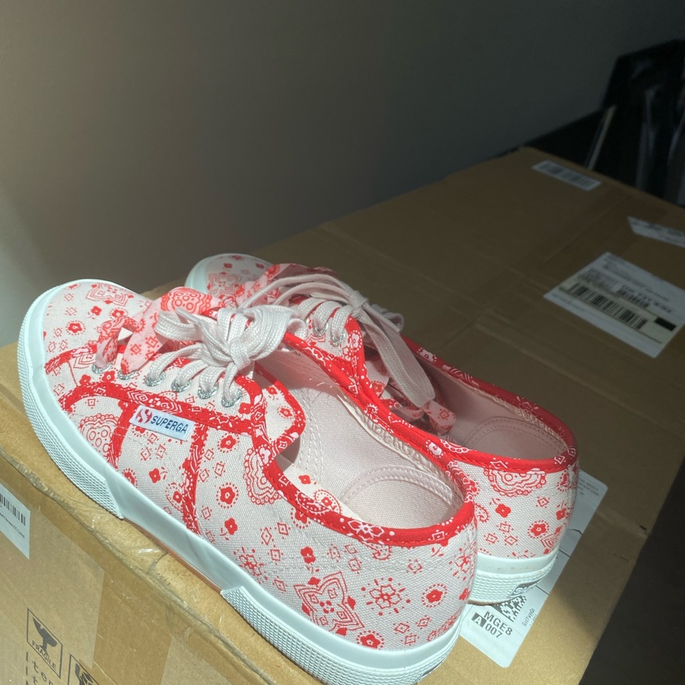 Superga bandanna inspired shoes